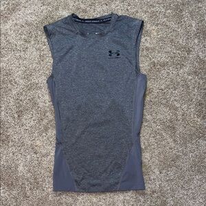 Under Armour Gray Sleeveless Top